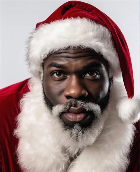 sexy black santa|Black Santa Stock Photos, Images & Pictures